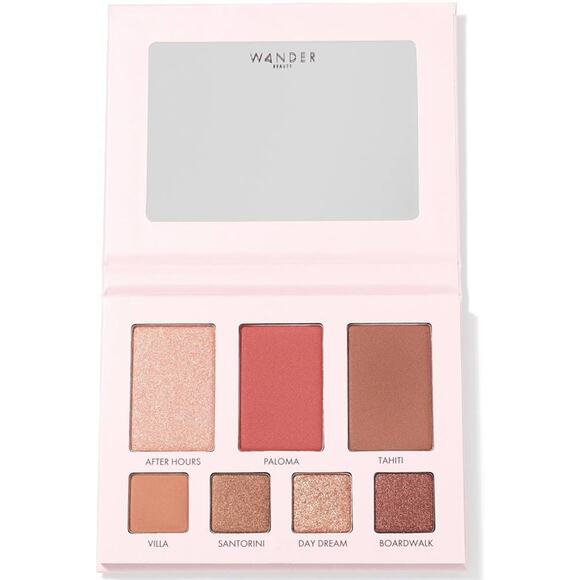 Wander Beauty Getaway Eye & Face Palette - Island Hop - Full Face Makeup Palette - Picture 1 of 4